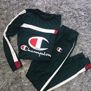 Champion Green suit